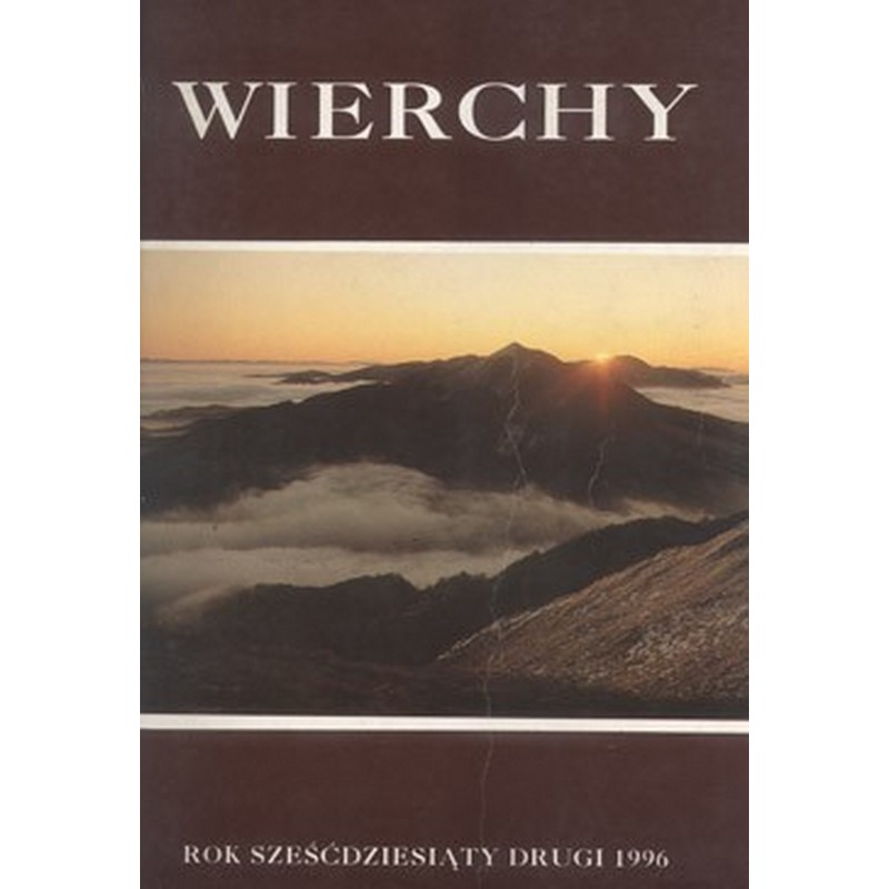 Wierchy, t.62, rok 1996