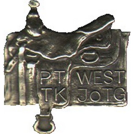 Odznaka turystyki jeździeckiej west górska srebrna