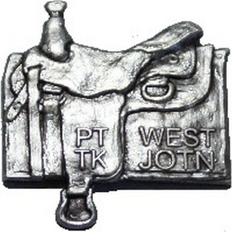 Odznaka turystyki jeździeckiej west nizinna srebrna
