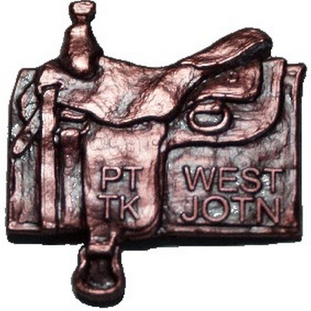 Jeździecka odznaka turystyki nizinnej west brązowa