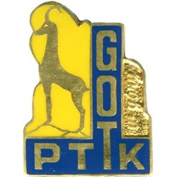Odznaka GOT PTTK "W GÓRY" złota