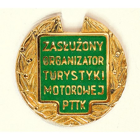 Odznaka zasłużony organizator turystyki motorowej złota