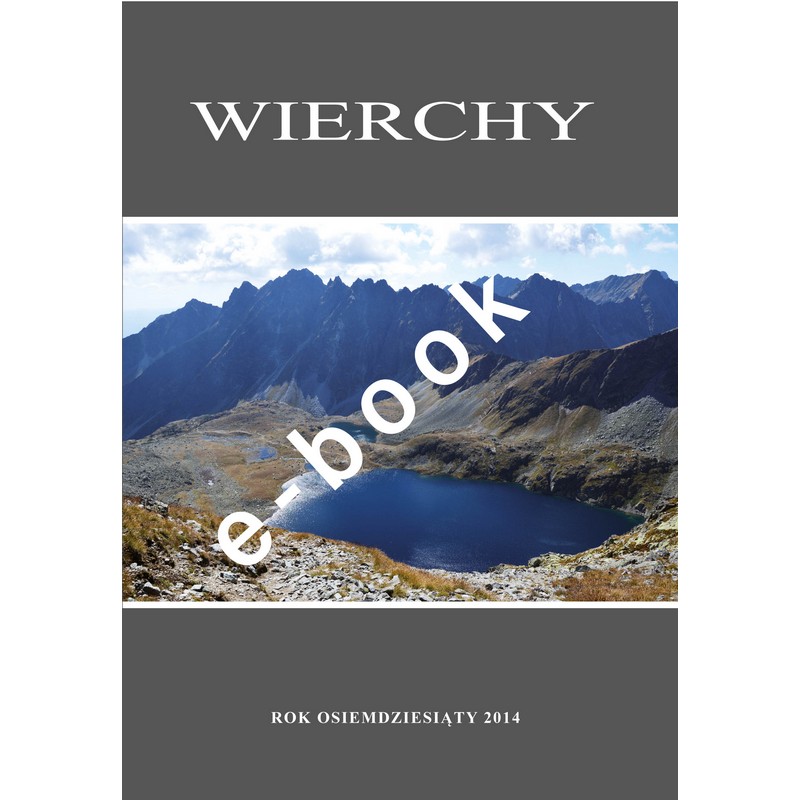 WIERCHY T.80, Rok 2014 E-BOOK (PDF)